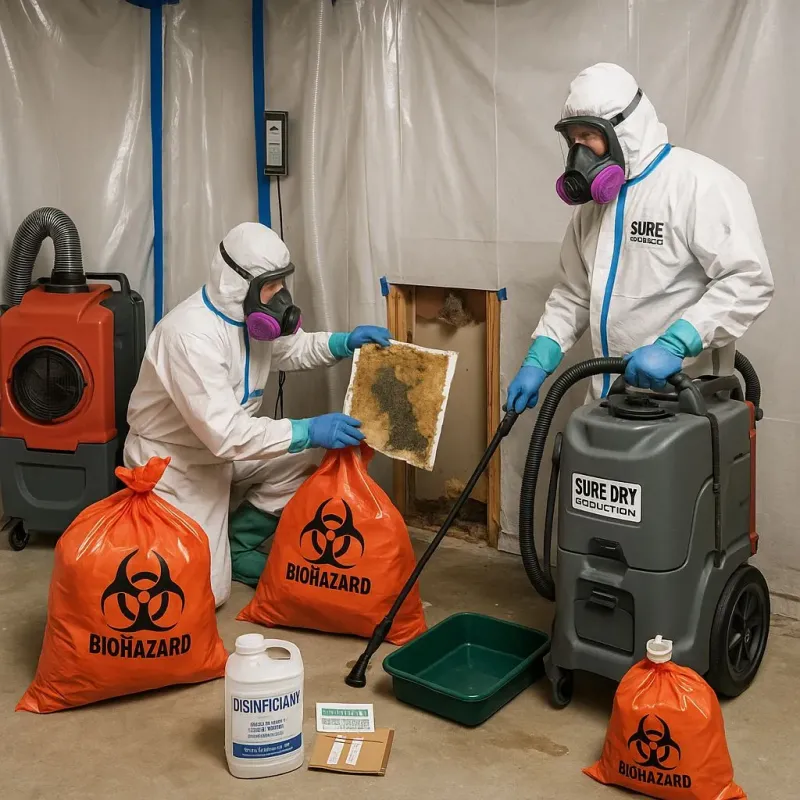Contaminated Water Handling Protocols process in Union City, CA