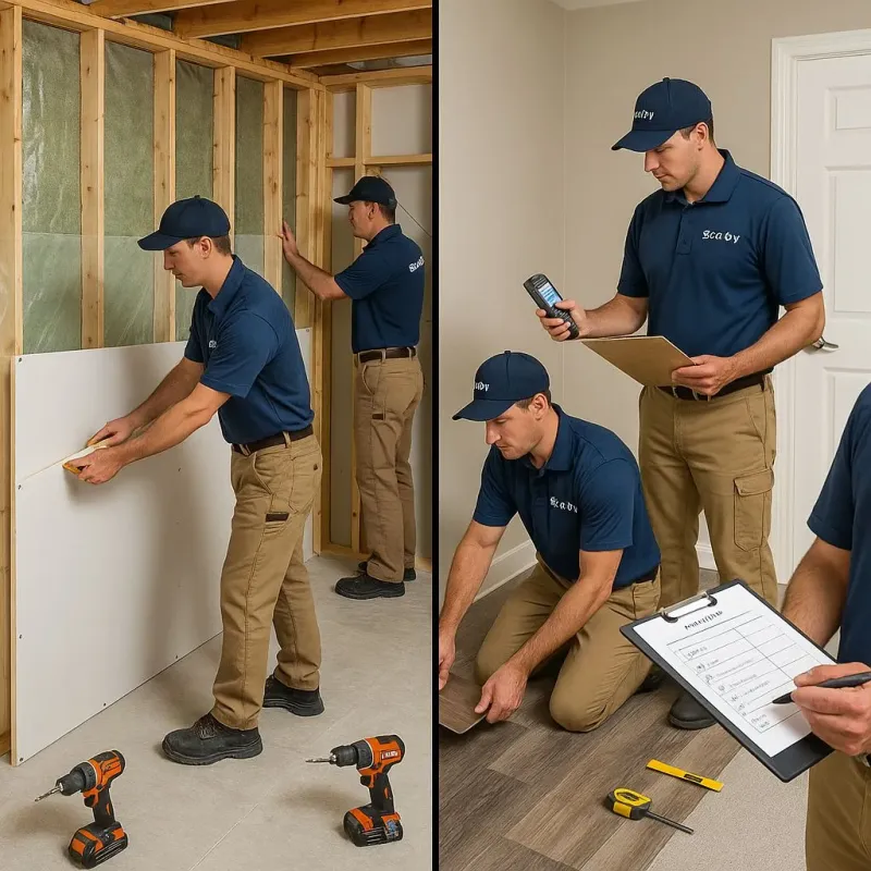 Repairs and Reconstruction process in Union City, CA